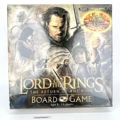 Lord of the Rings Return of The King Board Game SEALED Deluxe Edition Rose Art - Image 1 of 4