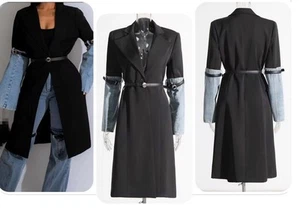 Long Blazer Jacket Top - Picture 1 of 1