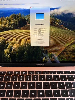 Macbook Air 2019 — 13 дюймов — 8 Гб — 512 Гб — розовое золото - Изображение 1 из 4