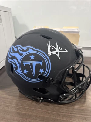 Tennessee Titans Full Size Eclipse Authentic Signed Vince Young Helmet Foto 1 de 3