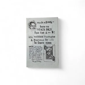 HOW TO STACK DICE FOR FUN AND NO $! BY THE SENATOR CRANDALL / Vintage Magic Book - Picture 1 of 2