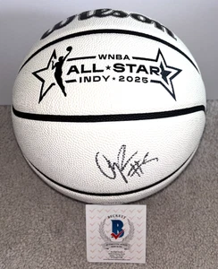 ANGEL REESE SIGNED 2025 WNBA ALLSTAR GAME BASKETBALL CHICAGO SKY LSU TIGERS BAS - Picture 1 of 4