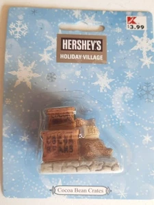 Hershey's Kakaobohnenkisten Weihnachten Feriendorf oder Puppenhaus Figuren Neu aus altem Lagerbestand - Bild 1 von 3