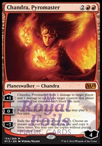 Chandra, Pyromaster 1x FOIL MTG M15 Core Set Mythic MINT red - Picture 1 of 1