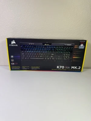 Corsair K70 RGB MK.2 CHERRY MX Red Key System Mechanical Gaming Keyboard - Image 1 of 4