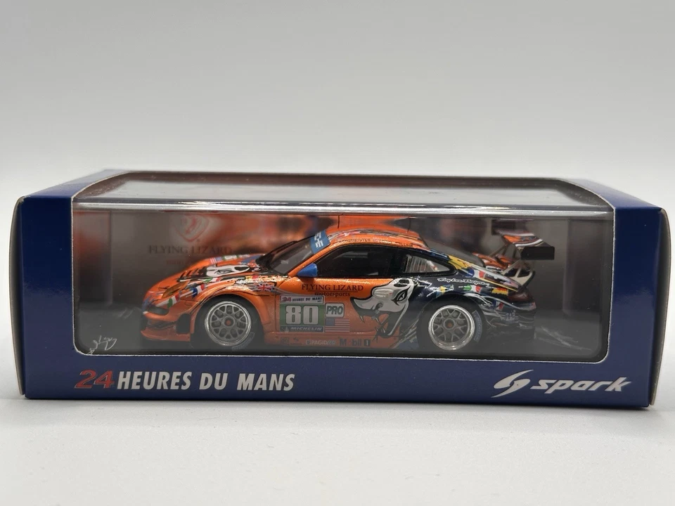 Spark 1/43 Porsche 911 GTE Pro 2011 #80 Flying Lizard S3419S - Immagine 1 di 4