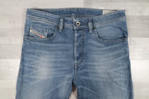 Mens Diesel BUSTER Stretch Regular Slim Tapered Blue Jeans W32 L34 Wash 0831D - Picture 1 of 13