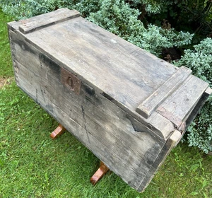 WW2 German Signal Flare Ammo Box dxd 43 WaA163 – 500 Leuchtpatrone 135mm - Picture 1 of 24