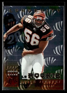 1998 Leaf Rookies & Stars Longevity Brian Simmons RC 36/50 Cincinnati Bengals - Picture 1 of 2