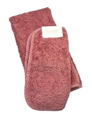 Graccioza Egyptian Cotton Luxury Hand Towel & Wash Cloth Pink Blush Portugal - Image 1 of 4