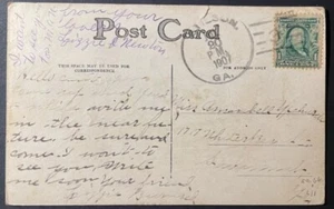 STILSON, GA Doane Type 3 No 3 On A PC, 20.07.1907 This is the NEW LKU - Bild 1 von 2