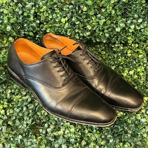 Florsheim schwarze elegante Herrenschuhe, Größe 11,5 Leder - Bild 1 von 7