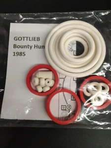 Kit Elastiques Flipper - BOUNTY HUNTER - GOTTLIEB - Pinball Rubber Kit - Picture 1 of 1
