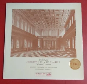 ASD 470 Dvorak symphony 4 Constantin Silvestri 1ST GOLD CREAM STEREO VINYL LP - Foto 1 di 4