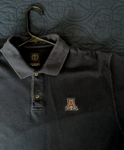 Vintage Arizona Wildcats Nike Polo Blau - LG - Bild 1 von 6