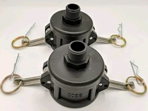 Angoily 2 Stück 2 Tonnen Fassventil Schnellanschluss Wassertankanschlüsse - Bild 1 von 6