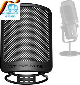 Mikrofon Popschutz,Aokeo Professional Mikrofon Pop Filter Mask Shield Für Blue Y - Bild 1 von 12