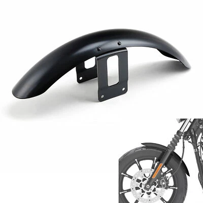 Unpainted Front Fender Mudguard Fit For Harley-Davidson Sportster 883 1200 - Image 1 of 4