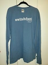 Switchfoot T shirt - the beautiful letdown XL blue long sleeved