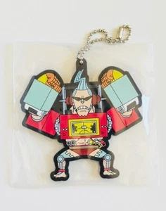 Franky Rubber Strap Mascot Charm ONE PIECE Keychain Anime Authentic - Picture 1 of 3
