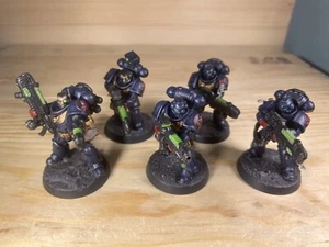 Warhammer 40K: Crimson Fists Space Marine - Hellblaster Squad - Fully Painted - Picture 1 of 5