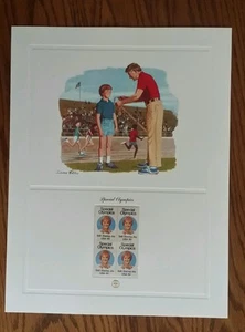 SELLOS DE ESTADOS UNIDOS COMO NUEVOS 1979 OLIMPIADAS ESPECIALES ORGULLO OLÍMPICO SCOTT # 1788 BLOQUE MNH - Imagen 1 de 5