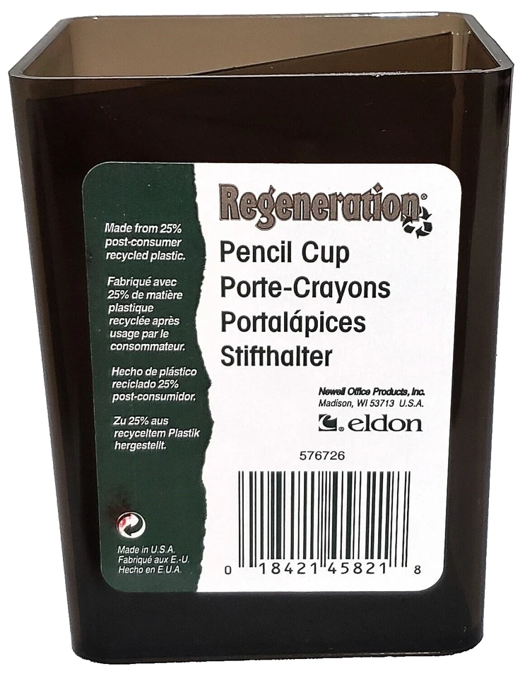 2 Compartment Pencil Cup- Eldon company - Image 1 of 1