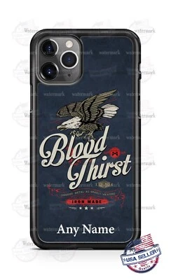 Capa telefone Blood Thirst Patriot American Bald Eagle para iPhone Samsung Google - Imagem 1 de 4