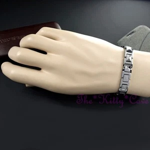 Bio Magnético Tungsteno RSI CTS Alivio del Dolor Reumático, Pulsera de Pirámides de Rodio - Imagen 1 de 11