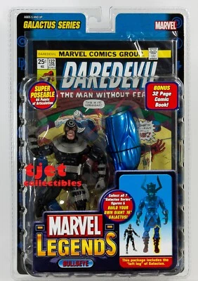 Figura de acción Toy Biz Marvel Legends Galactus serie BAF Bullseye 2005 nueva Foto 1 de 4