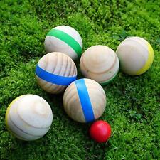 7Pcs Bocce Balls Set Sports Playground Balls Funny Accessories Outdoor Balls For