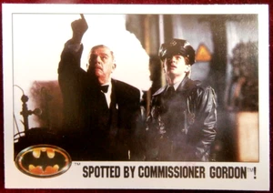 BATMAN - Card #037 - Spotted By Commissioner Gordon! - Topps (UK) - 1989 - Picture 1 of 2