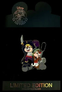 DS Fluch der Karibik Chip Dale LE 100 Disney Pin 58108 - Bild 1 von 1