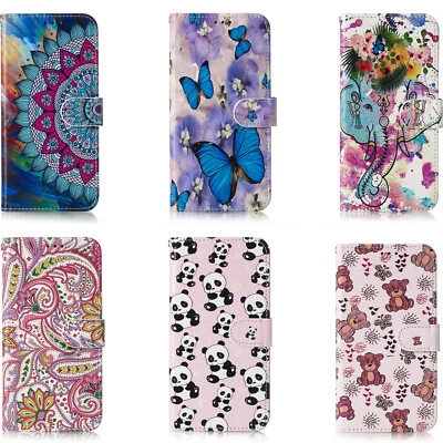 Phone Case Cover for Huawei Honor 50 70 20 Glossy Pattern PU Leather Wallet Case - Image 1 of 4