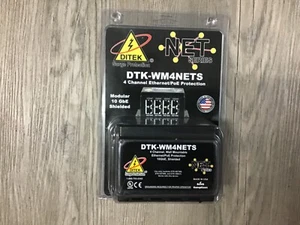 DITEK DTK-WM4NETS 4-Channel Wall Mount Network Surge Protector - Bild 1 von 1