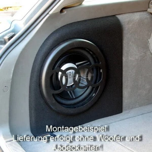 für Audi A4 B6 B7 8E Avant Subwoofer Gehäuse für 10 Zoll Woofer platzsparend - Picture 1 of 4