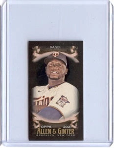 2021 Topps Allen and Ginter X Mini Black #173 Miguel Sano - Picture 1 of 1