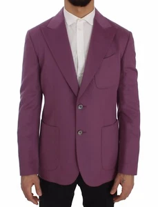DOLCE & GABBANA Blazer Jacket Purple Cashmere Slim Fit IT44 / US34 /XS RRP $3200 - Picture 1 of 12