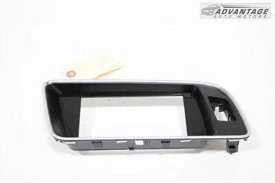 AUDI Q5 2013-2017 TABLERO DELANTERO PANTALLA MONITOR BISEL CUBIERTA EMBELLECEDOR 8R1857186S OEM Foto 1 de 4