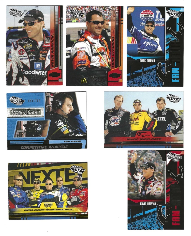 2004 Trackside GOLDEN PARALLEL #G103 Ryan Newman #080/100! ONE CARD ONLY! - Image 1 of 1