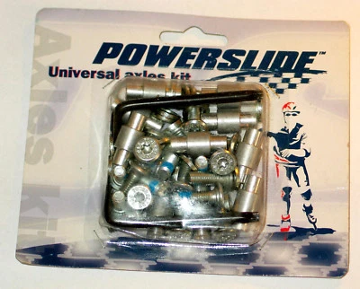 Universal Spacer Axles Kit Achsen und Spacer Inliner Inlineskates Powerslide 👍