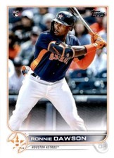 2022 Topps #231 Ronnie Dawson Rookie Card Houston Astros RC