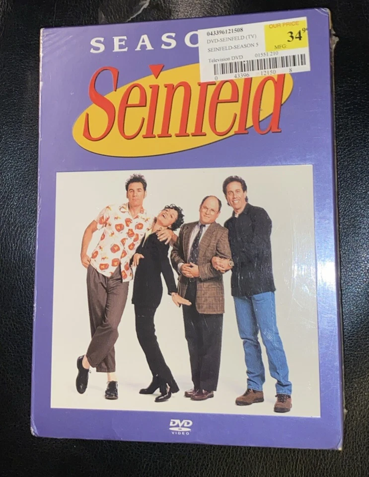 Seinfeld - Season 5 (DVD, 2005, 4-Disc Set) Brand New, Sealed  - Image 1 of 1