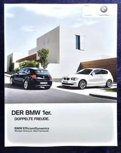 BMW 1er Prospekt 1.2011   Modelle: 116i, 118i, 120i, 130i, 116d, 118d, 120d,123d - Bild 1 von 10