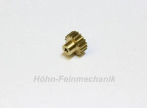 Engranaje frontal, engranaje, módulo 0,5, de latón, 18 dientes, 4 mm de ancho de diente - Imagen 1 de 1