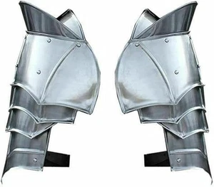Juego de armadura de hombro medieval Steel Warrior Pauldron | Caballeros cruzados guerrero - Imagen 1 de 5