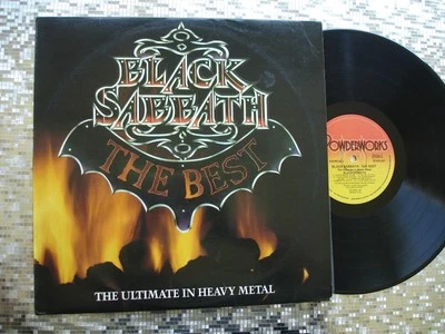Black Sabbath ~ The Best - The Ultimate In Heavy Metal ~ Australia IMPORT LP - Image 1 of 4