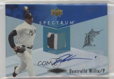 2007 Upper Deck Spectrum Образцы Подпись /25 Dontrelle Willis Patch Авто - Изображение 1 из 2