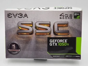 EVGA GeForce GTX 1050 Ti SSC Gaming 4GB GDDR5 GPU – 04G-P4-6255-KR – Open Box Un - Picture 1 of 5
