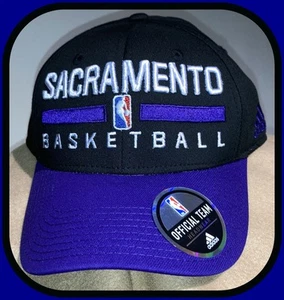 SACRAMENTO KINGS ADIDAS EMBROIDERED ADULT ONE SIZE FITS MOST SNAPBACK CAP - Picture 1 of 4